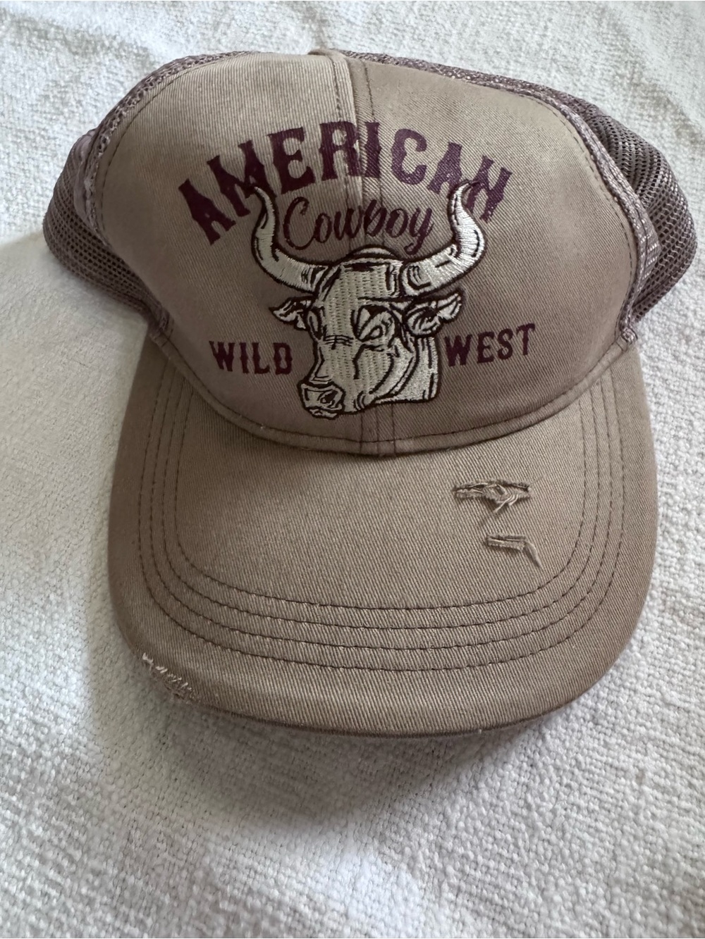 CODY JAMES MEN'S AMERICAN COWBOY MESH BACK BALL CAP